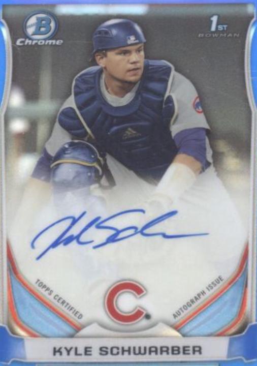 Kyle Parker [Chrome Blue Refractor] #KP