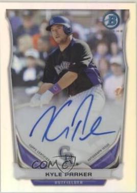 Kyle Parker [Chrome Orange Refractor] #KP
