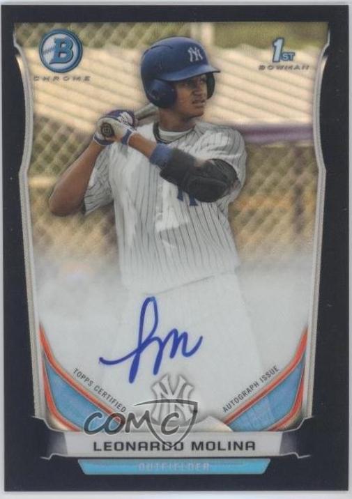 Leonardo Molina [Chrome Black Refractor] #LM