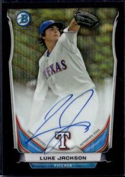 Luke Jackson [Chrome Black Wave Refractor] #LJ
