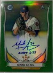 Mark Appel [Chrome Green Refractor] #MA