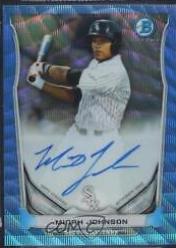 Micah Johnson [Chrome Blue Wave Refractor] #MJ
