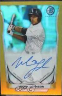 Micah Johnson [Chrome Gold Refractor] #MJ