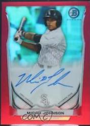Micah Johnson [Chrome Red Refractor] #MJ
