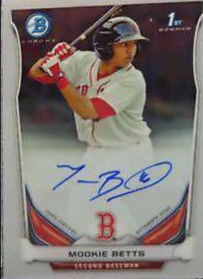 Mookie Betts [Chrome Refractor] #MB