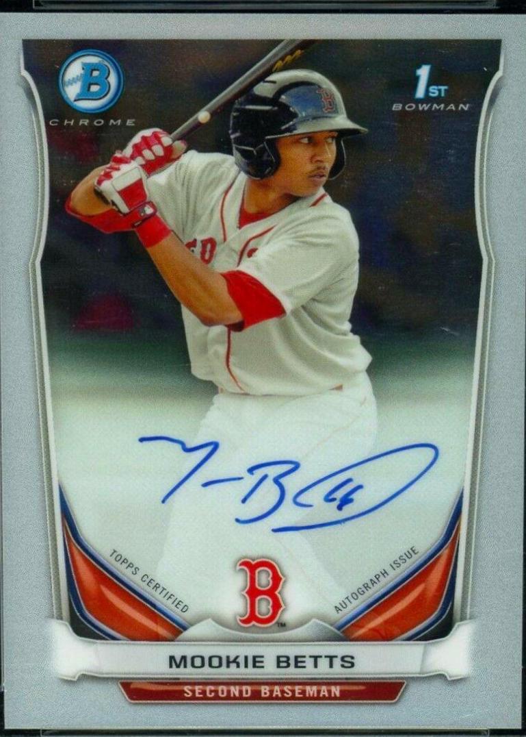 Mookie Betts [Chrome] #MB