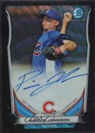 Pierce Johnson [Chrome Blue Wave Refractor] #PJ