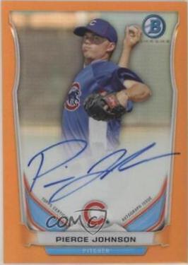 Pierce Johnson [Chrome Orange Refractor] #PJ
