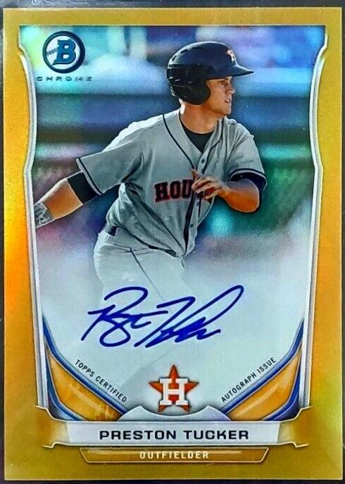 Preston Tucker [Chrome Gold Refractor] #PT