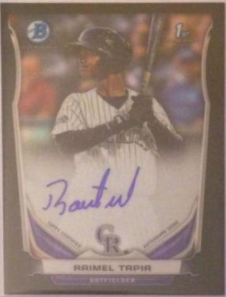 Raimel Tapia [Chrome Black Refractor] #RT