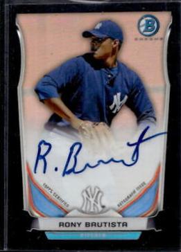Rony Bautista [Chrome Black Wave Refractor] #RB