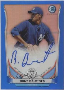 Rony Bautista [Chrome Gold Refractor] #RB