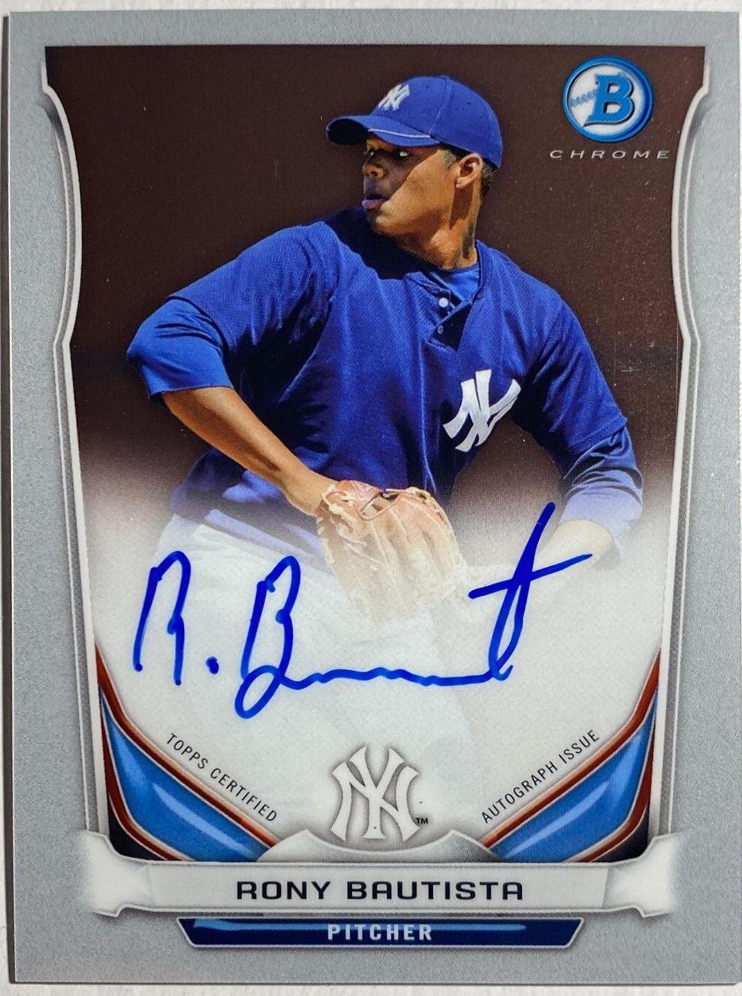 Rony Bautista [Chrome] #RB
