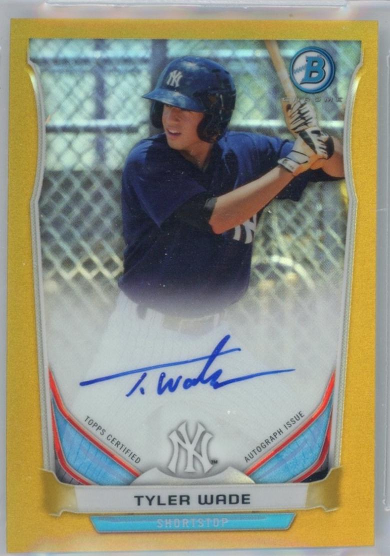 Tyler Wade [Chrome Gold Refractor] #TW