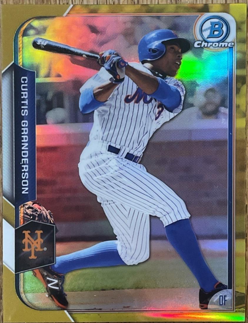 Curtis Granderson [Gold Refractor] #82