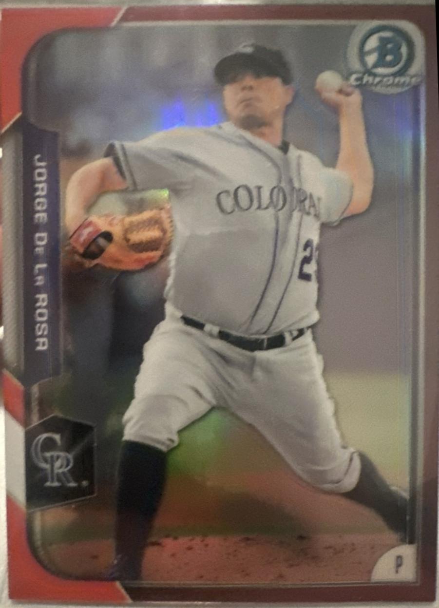 Jorge De La Rosa [Red Refractor] #42