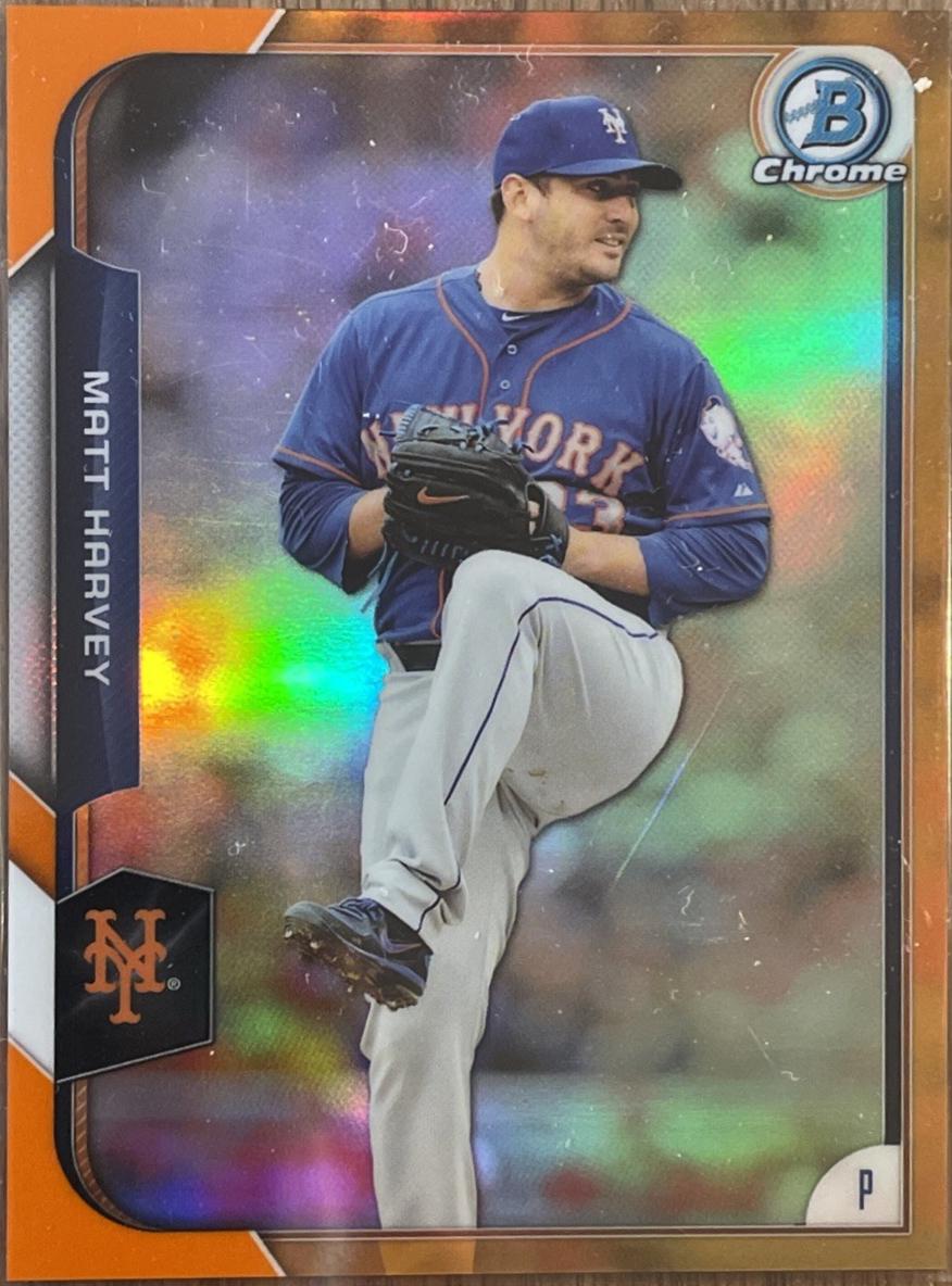 Matt Harvey [Orange Refractor] #150