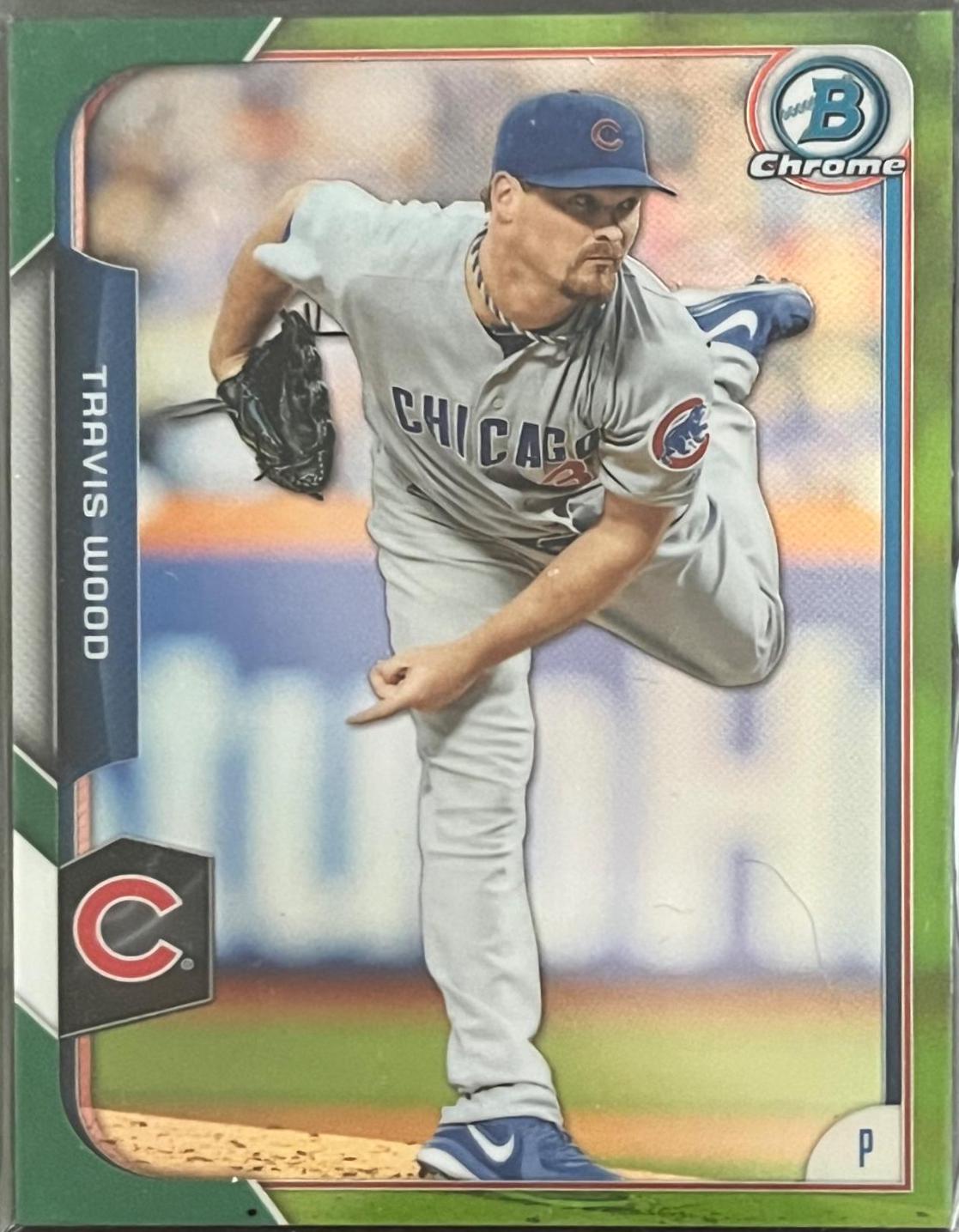 Travis Wood [Green Refractor] #97