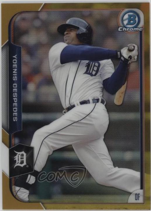 Yoenis Cespedes [Gold Refractor] #128