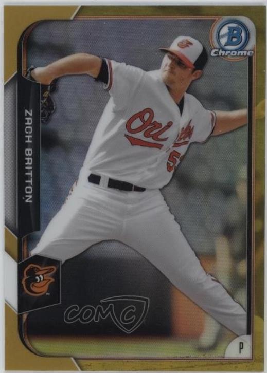 Zach Britton [Gold Refractor] #20