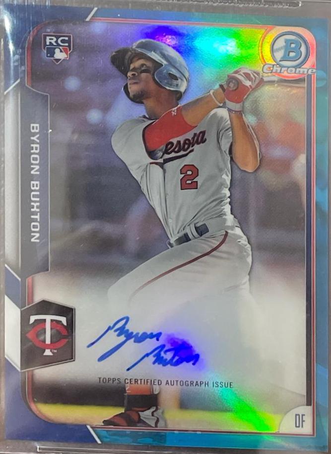Byron Buxton [Blue Refractor] #BB