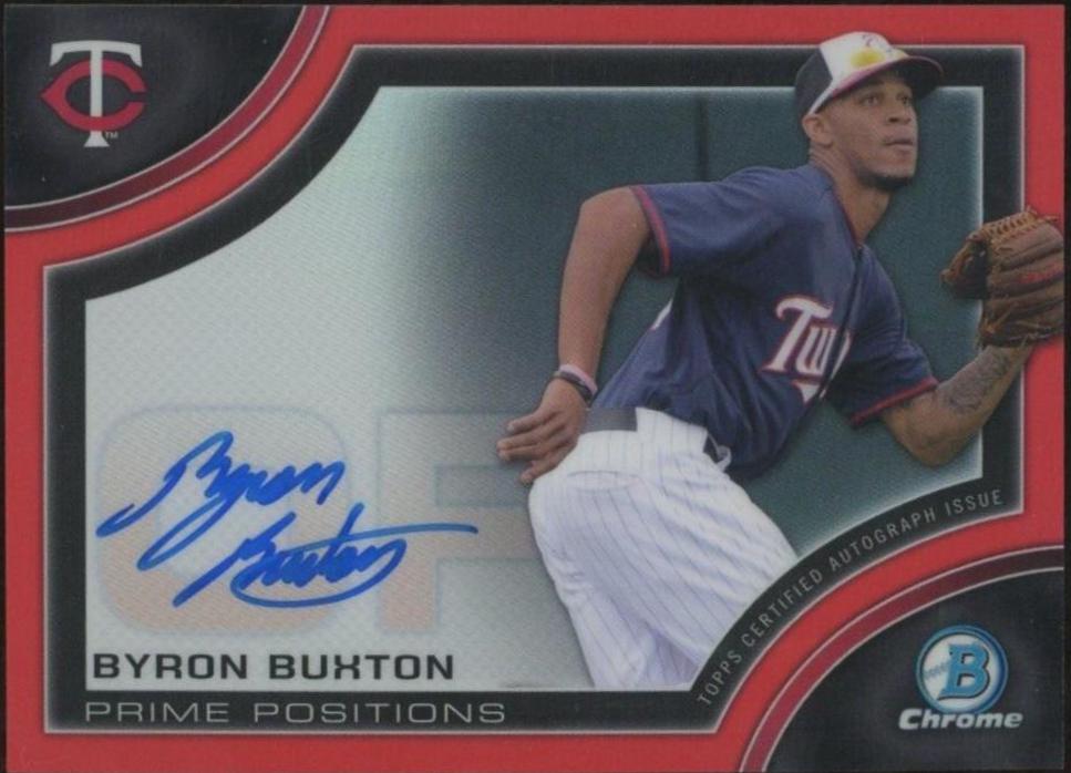 Byron Buxton [Red Refractor] #BB