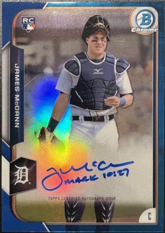 James McCann [Blue Refractor] #JM