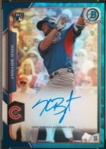 Kris Bryant [Blue Refractor] #KB