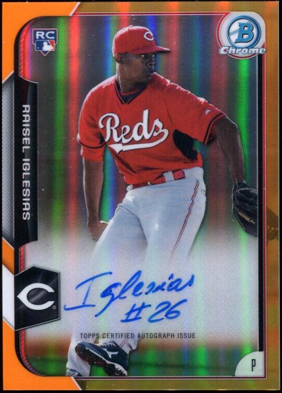 Raisel Iglesias [Orange Refractor] #RI