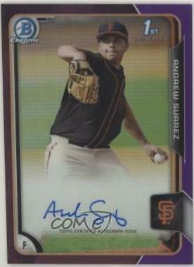 Andrew Suarez [Purple Refractor] #BCA-ASU