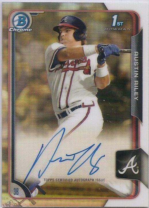 Austin Riley [Refractor] #BCA-ARI