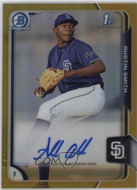 Austin Smith [Gold Refractor] #BCA-ASM