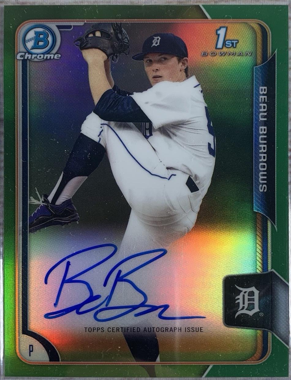 Beau Burrows [Green Refractor] #BCA-BB