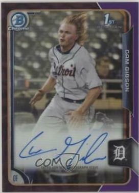 Cam Gibson [Purple Refractor] #BCA-CG