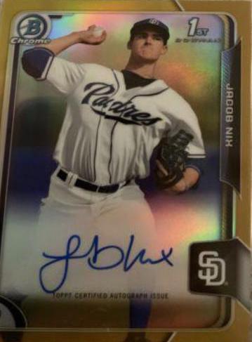Jacob Nix [Gold Refractor] #BCA-JNI
