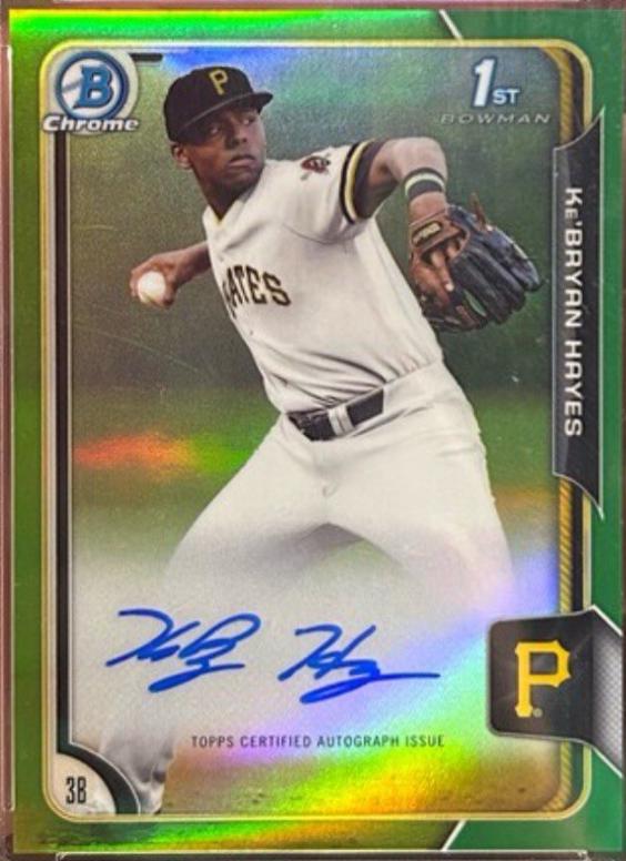 KE'Bryan Hayes [Green Refractor] #BCA-KHA
