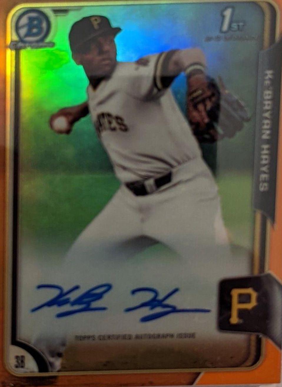 KE'Bryan Hayes [Orange Refractor] #BCA-KHA