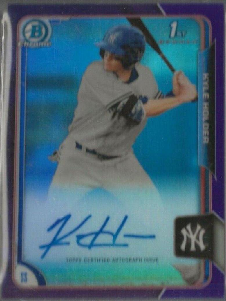 Kyle Holder [Purple Refractor] #BCA-KH