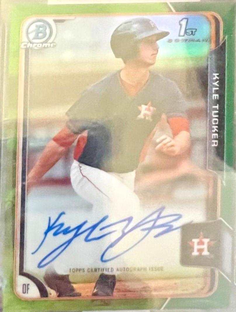 Kyle Tucker [Green Refractor] #BCA-KT