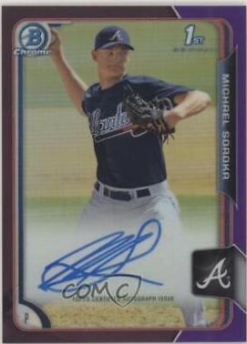 Michael Soroka [Purple Refractor] #BCA-MS