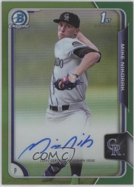 Mike Nikorak [Green Refractor] #BCA-MW