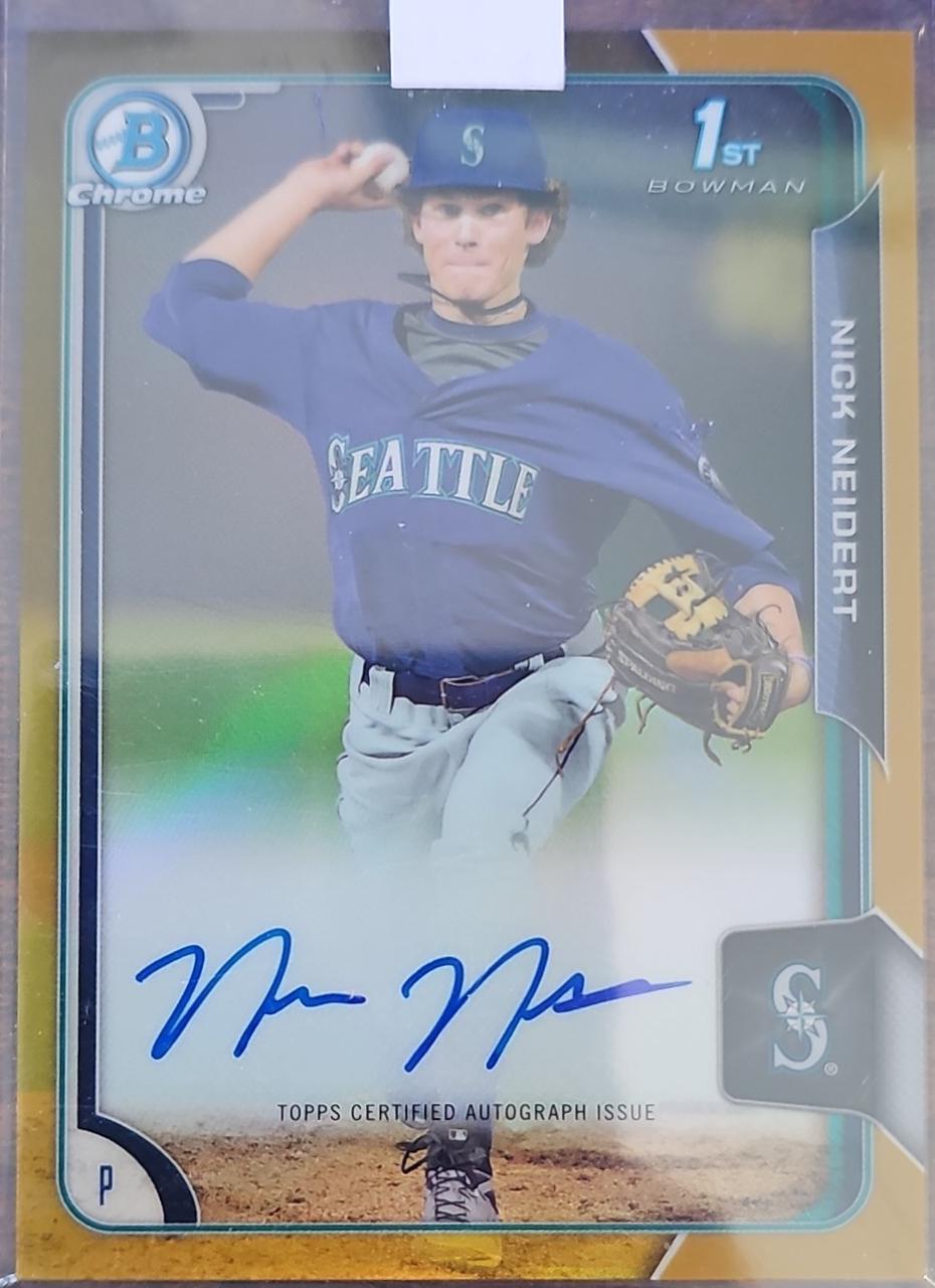 Nick Neidert [Gold Refractor] #BCA-NN