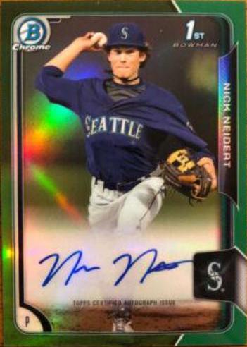 Nick Neidert [Green Refractor] #BCA-NN