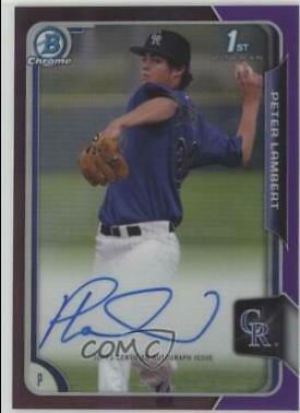 Peter Lambert [Purple Refractor] #BCA-PL