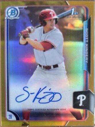 Scott Kingery [Gold Refractor] #BCA-SK