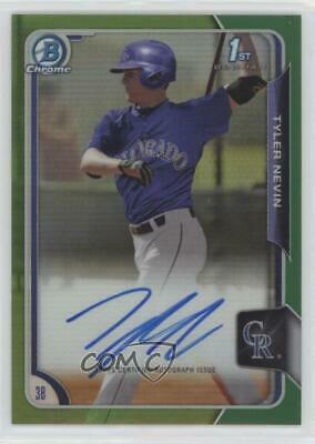 Tyler Nevin [Green Refractor] #BCA-TN