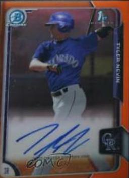 Tyler Nevin [Orange Refractor] #BCA-TN