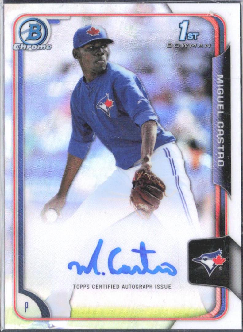 Miguel Castro [Refractor] #BCAP-MC