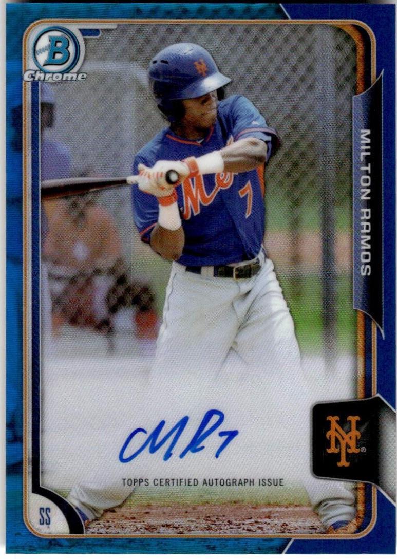 Milton Ramos [Blue Refractor] #BCAP-MRA