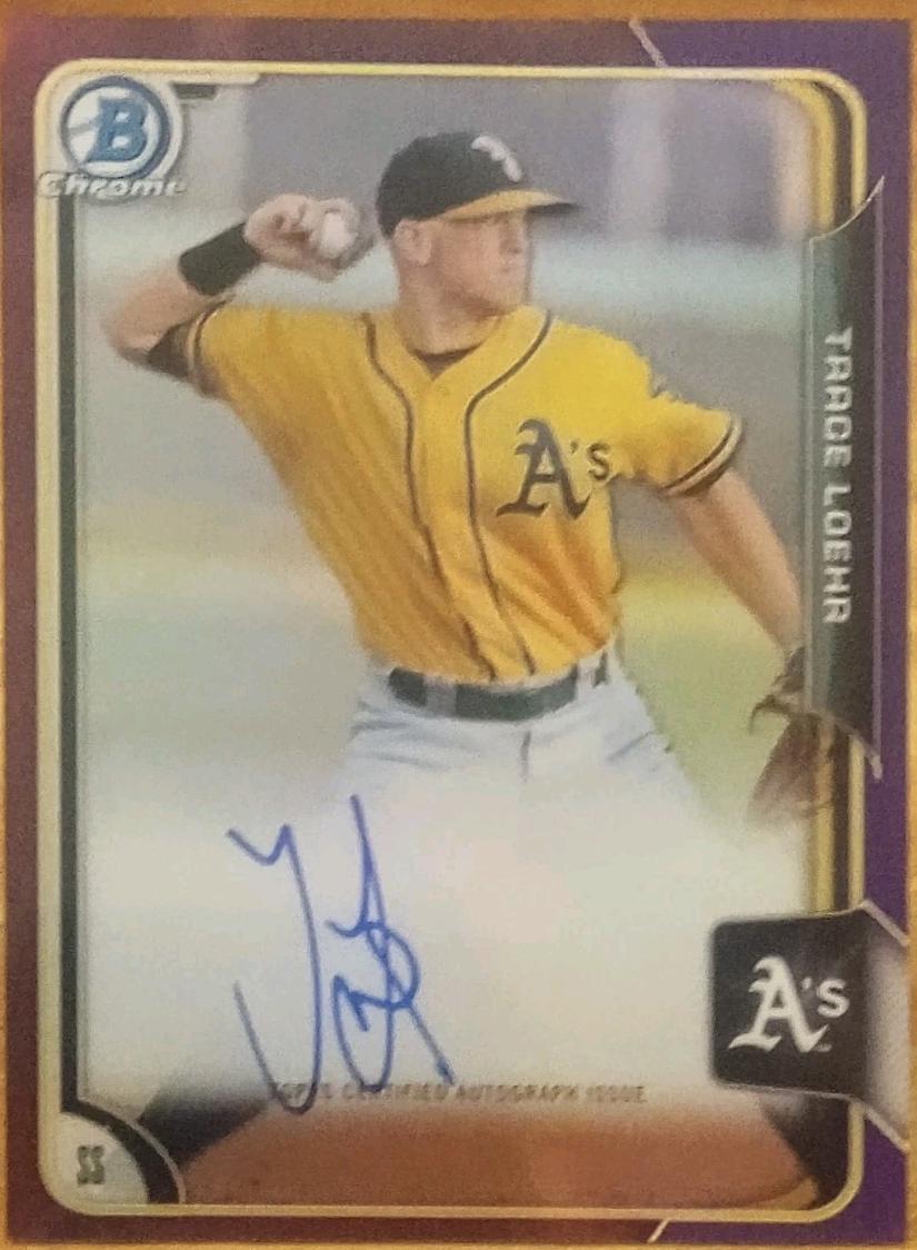 Trace Loehr [Purple Refractor] #BCAP-TL